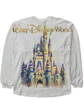 Walt Disney World 50th Anniversary Cinderella Castle Spirit Jersey Adult XXL